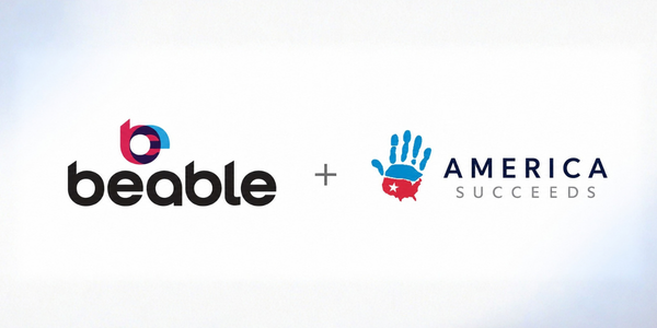 Beable and America Succeeds logos